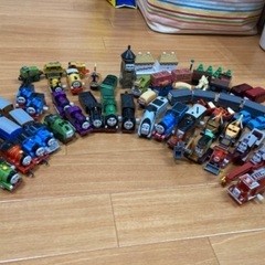 取引中　値下げ　カプセルプラレール　豪華トーマスセット！