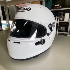 人気のアライ!!競技用 フルフェイスヘルメット GP-6 Sサイズ 美品です!!