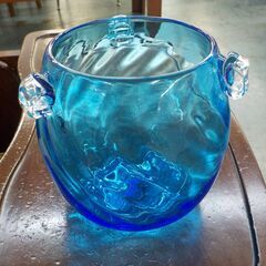 ID:G996066　アイスペール（琉球ガラス）の画像