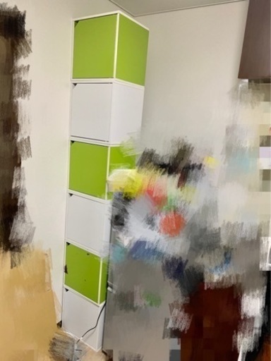 カラーキューブボックス　8コセット