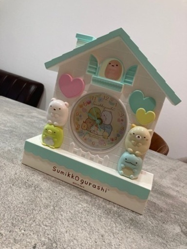 すみっコぐらし 時計 ゆらゆら