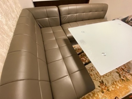 ニトリ　使用期間1ヶ月コーナーソファ&テーブル