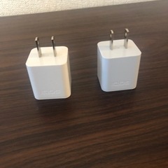 USB アダプター　電源　×2
