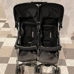 コンビ Combi ベビーカー TWINSPIN ツインスピン ブラックの画像