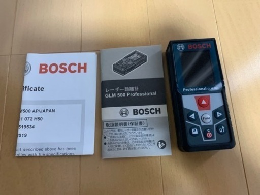 【美品】BOSCHレーザー距離計GLM50