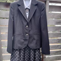 値下げしました！子供服　160cm フォーマル　黒　ジャケット　...