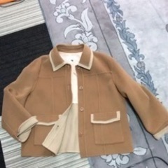 美品LADIES FASHION  ウール ジャケット コート サイズ9号Mの画像
