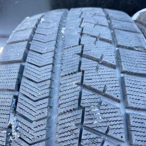 バリ山　BRIDGESTONE VRX 215/45R17 スタッドレス  タイヤ　2013年製　4本セット