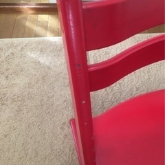 ※引取り先決まりました■ストッケ◆トリップトラップ チェア レッドの画像
