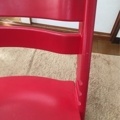 ※引取り先決まりました■ストッケ◆トリップトラップ チェア レッドの画像
