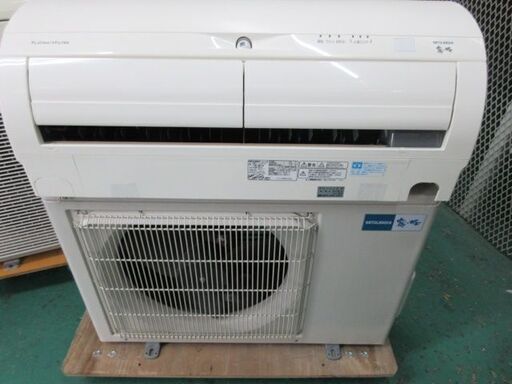 K03077　三菱　中古エアコン　主に8畳用　冷2.5kw ／ 暖2.8kw