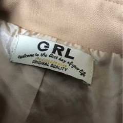 美品 グレイルGRLのトレンチコート サイズM 9号 春秋の画像
