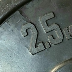 ボディーメーカー　プレート　2.5kg 6枚の画像