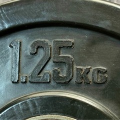 ボディーメーカー　プレート　1.25kg 6枚の画像