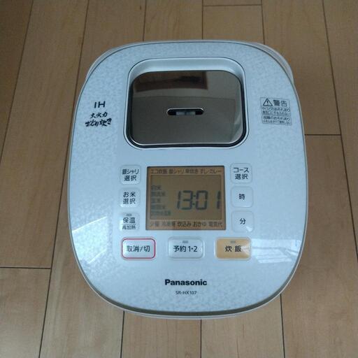 Panasonic ジャー炊飯器 SR-HX107