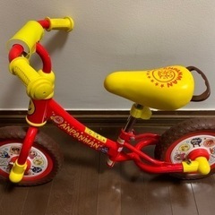 中古 ２歳〜アンパンマン ちゃりんくる キックバイク