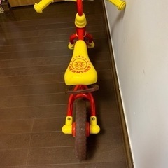 中古 ２歳〜アンパンマン ちゃりんくる キックバイクの画像