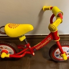 中古 ２歳〜アンパンマン ちゃりんくる キックバイクの画像