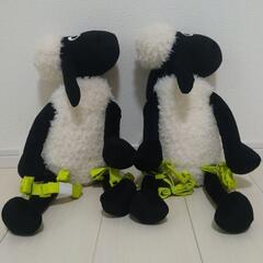 ひつじのショーン ぬいぐるみリュック　2個セット　【おまけ付き】の画像