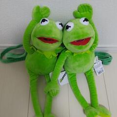 カーミット　ぬいぐるみリュック　2個セット