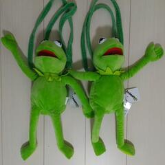 カーミット　ぬいぐるみリュック　2個セットの画像