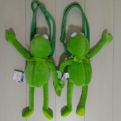 カーミット　ぬいぐるみリュック　2個セットの画像