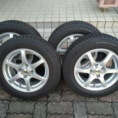 (売約済)アルミホイール　タイヤ　4本セット　165/70R14