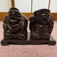 恵比寿様　大黒様　(恵比寿天　大黒天)　置物②