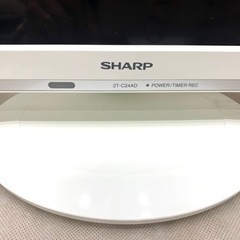★中古品　SHARP/シャープ AQUOS 24型 液晶カラーテレビ