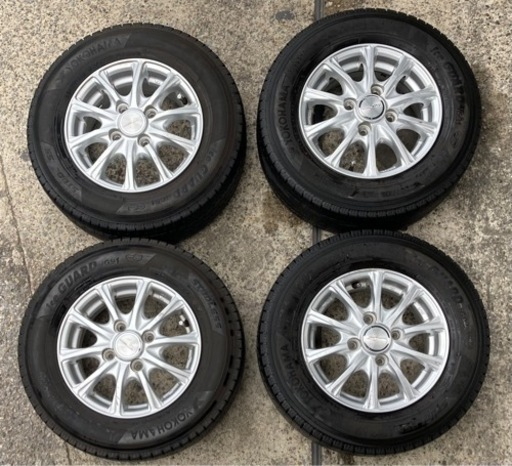 【美品】145/80R12 スタッドレス　アルミ 4本セット
