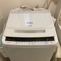 HITACHI  ビートウォッシュ2019年製　ホワイト　10kg