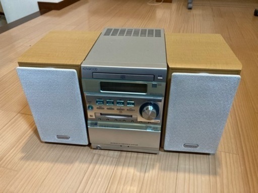 ミニコンポ　CD.MD.カセット