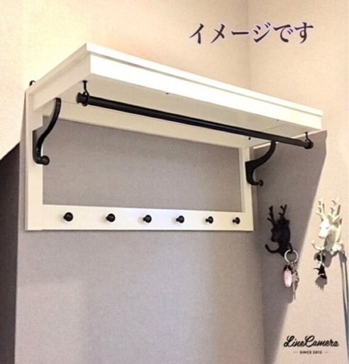＊最終値下＊IKEA ◆HEMNES 壁掛け 帽子ラック