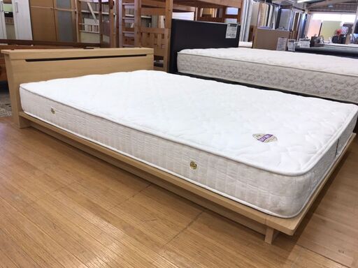【愛品館八千代店】Granz　グランツ　東京インテリア　ロータイプダブルベッド
