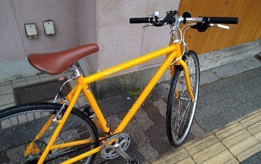 WEEKEND BIKES[ウィークエンドバイク] 700cクロスバイク アルミ/7speed/オレンジ