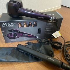 【まとめ買いネット決済可能】ストレートヘアアイロン ＆オートカー...