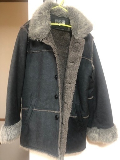美品❗️売れるまで値引き❗️ボア　ハーフコート。メンズLサイズ。