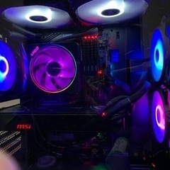 【AMD】自作PC【MSI】ゲーミングデスクトップパソコンフルセットの画像