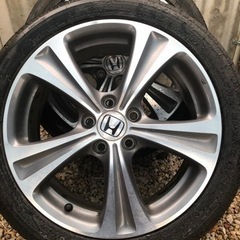 ホンダオデッセイ純正ホイール　18インチ４本 美品 中古 4本 ホンダ 純正 18インチ ホイール セット 7.5J +55