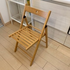 値下げしました❗️IKEA  折り畳み椅子　TERJEの画像