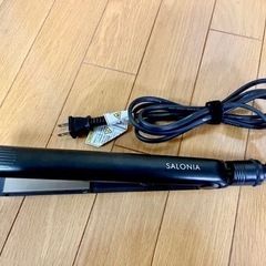 美品 SALONIA サロニア ストレートアイロン SL-004...