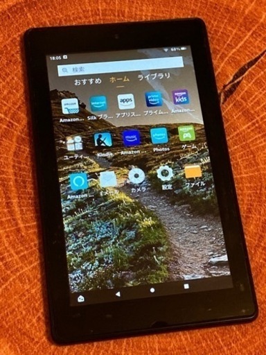 7インチ　Amazon fire タブレット