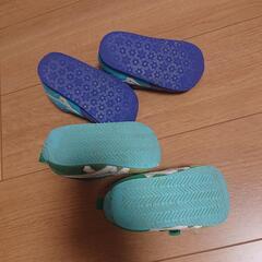 アシックス すくすく ミズノ タイニーランナー 14センチの画像