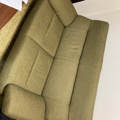 2.5人掛けソファ　緑