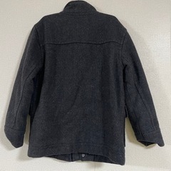 売り切り 美品 GAPキッズ ジャケット Gジャン 130 グレー アウターの画像