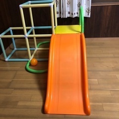 アンパンジャングルジム(滑り台付き)