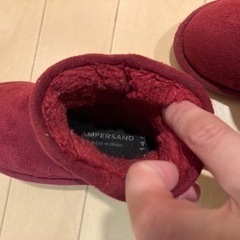 ampersandムートンブーツ14センチ☆の画像
