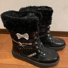 スノーブーツ瞬足レモンパイ22