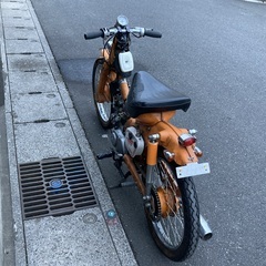 希少　カブｃ６５ベース　カブチョッパー　実働　ボアアップ72ccの画像