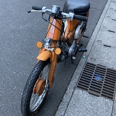 希少　カブｃ６５ベース　カブチョッパー　実働　ボアアップ72ccの画像